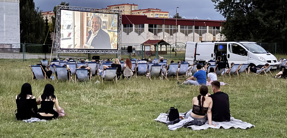 Organizatorem Kina pod chmurką był Miejski Ośrodek Kultury w Policach