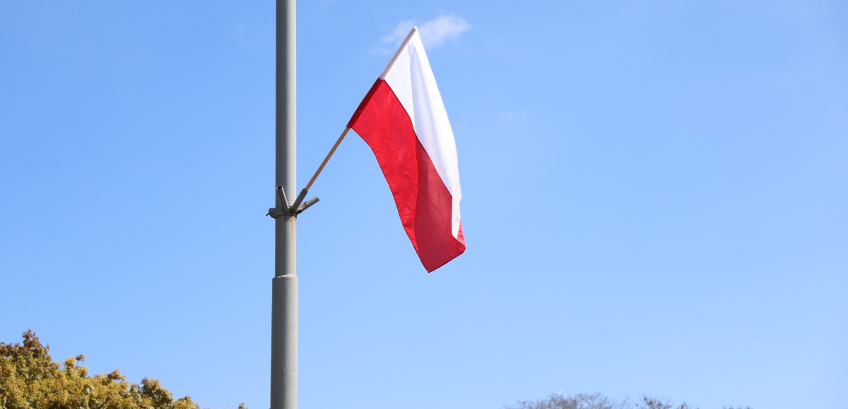 Biało-czerwona flaga