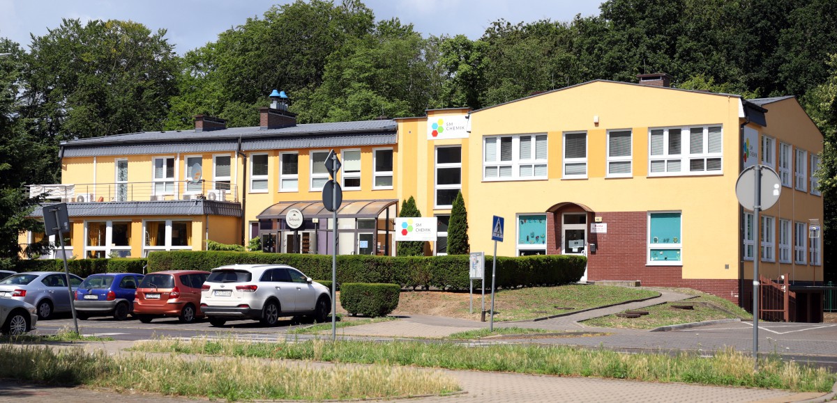 Siedziba Spółdzielni Mieszkaniowej "Chemik" w Policach