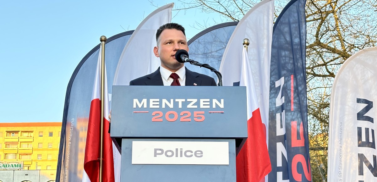 Kandydat Konfederacji na Prezydenta RP Sławomir Mentzen