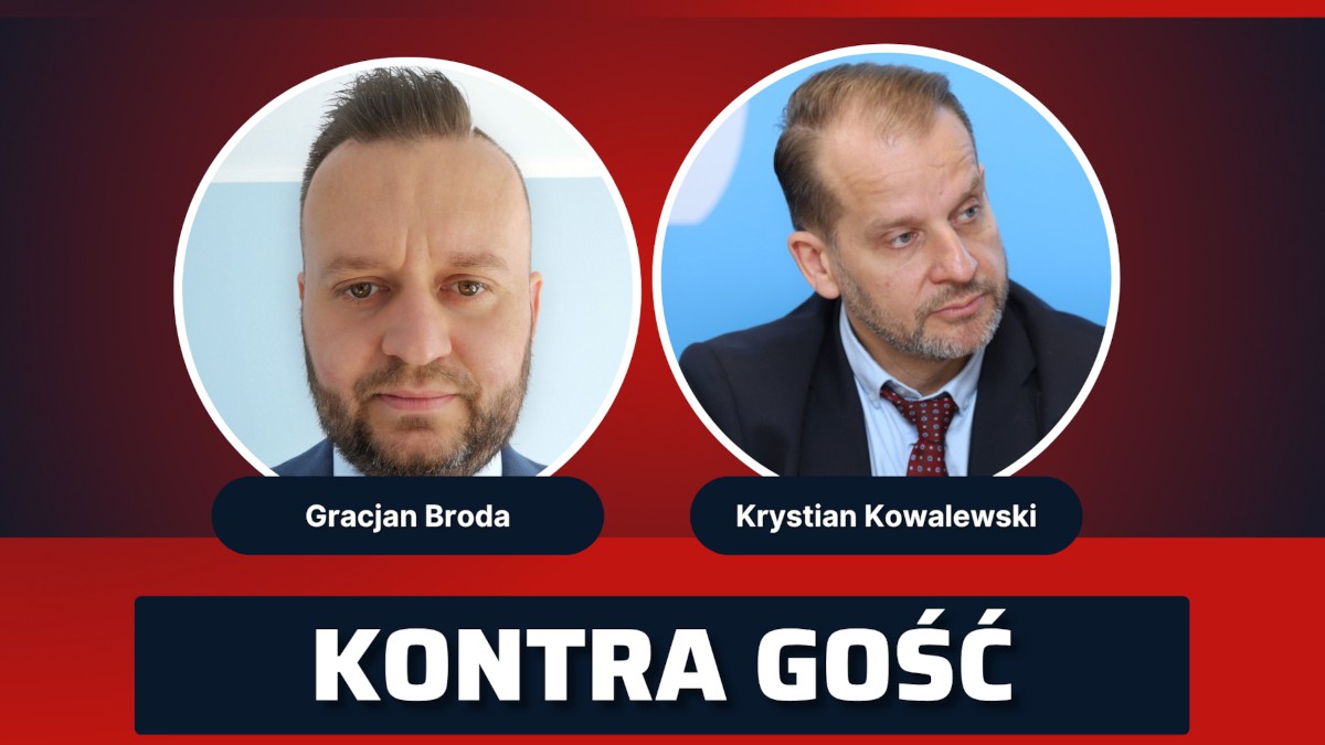 Gościem redaktora Gracjana Brody w studio Dziennika Polickiego jest burmistrz Polic Krystian Kowalewski